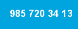 985 720 34 13 985 720 34 13
